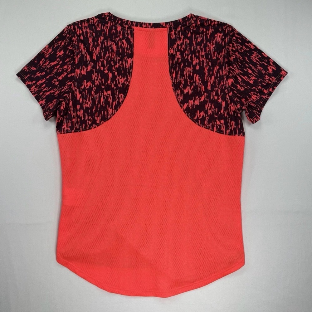 NWT Under Armour Women's UA Speedstride Printed Short Sleeve Running Shirt - Picture 2 of 5